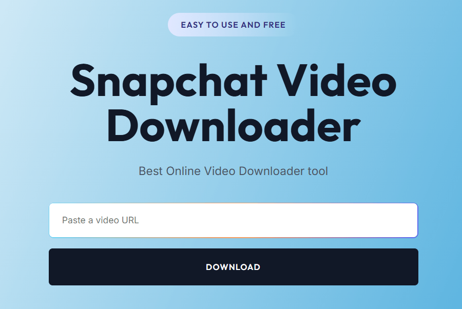 Snapchat Video Downloader for PC: Save Stories & Spotlight Easily