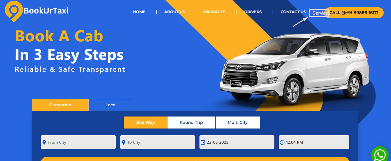 Chandigarh To Kalka taxi service