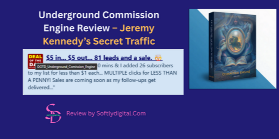 Underground Commission Engine Review &ndash; Jeremy Kennedy&rsquo;s Secret Traffic