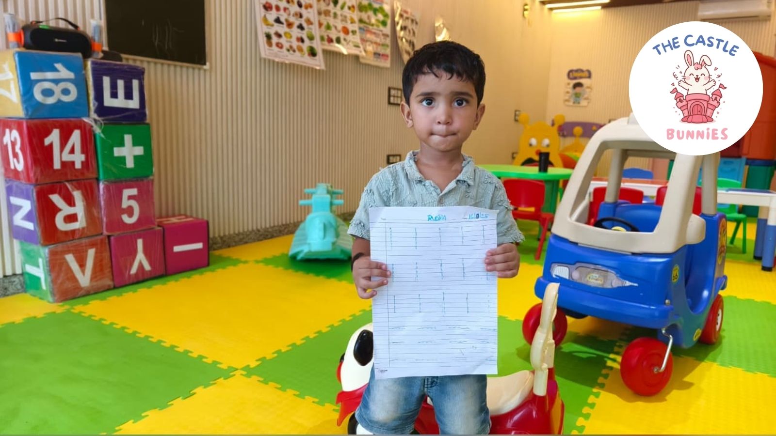 Learning through play preschool From The Castle Bunnies 