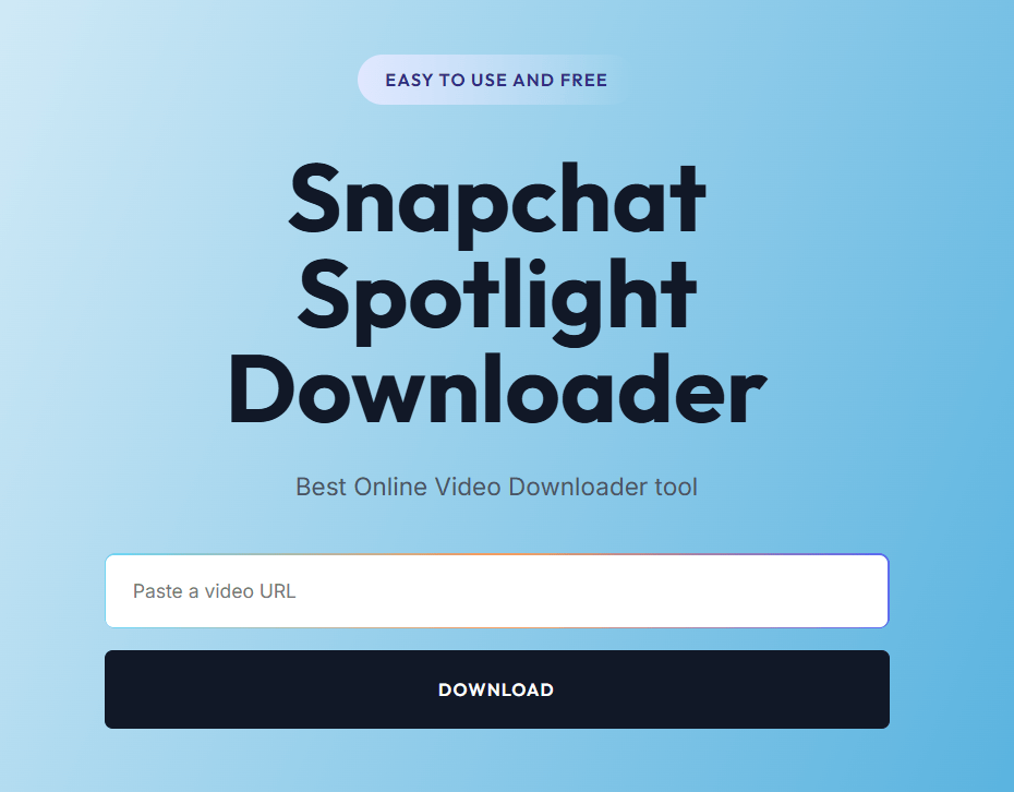 Snapchat Spotlight Downloader &ndash; The Best Way to Save Snapchat Videos