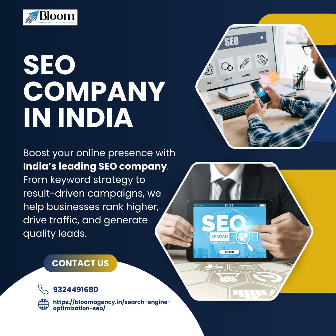 Bloom Agency &ndash; A Leading SEO Company in India