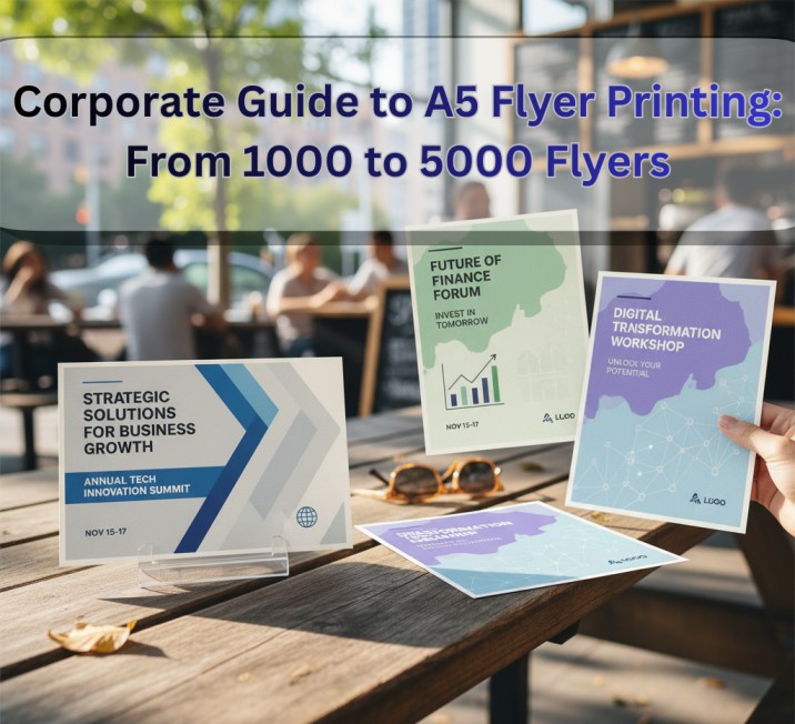 Corporate Guide to A5 Flyer Printing: From 1000 to 5000 Flyers