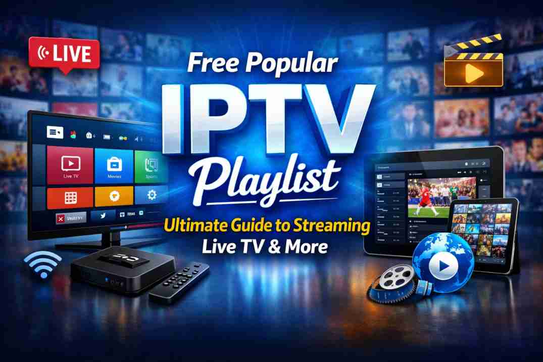 Free Popular IPTV Playlist – Guide, Features & Setup