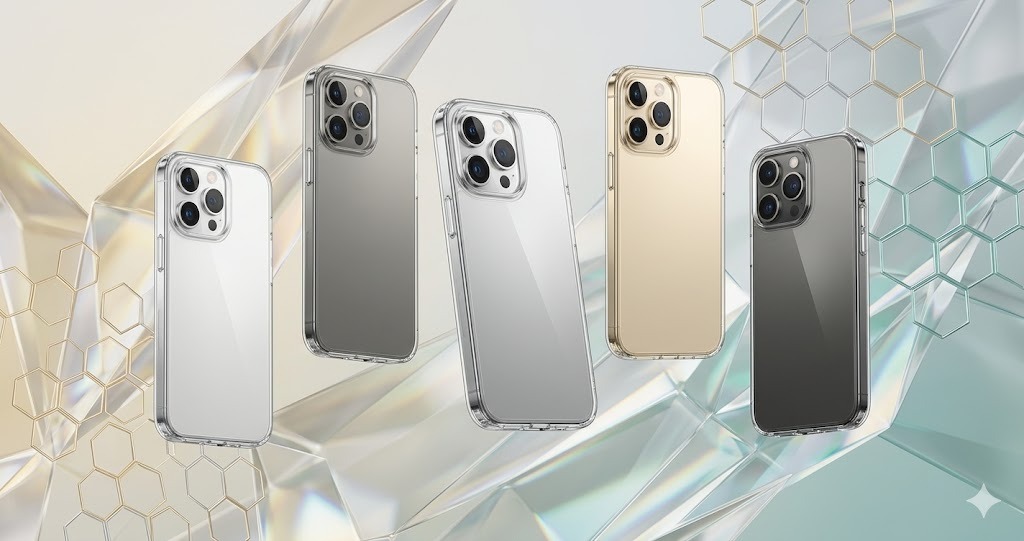 Experience 8 Thin Anti Yellow Clear Case for Slim Phones