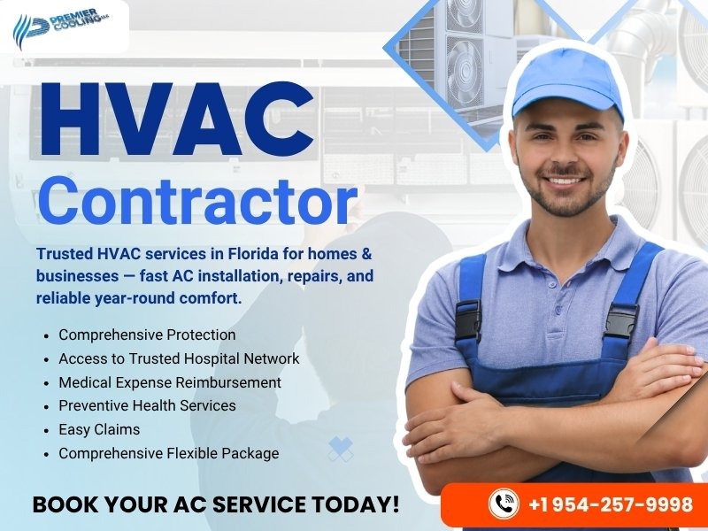 HVAC Contractor in Florida: Your Trusted Partner for Reliable Heating and Cooling Services