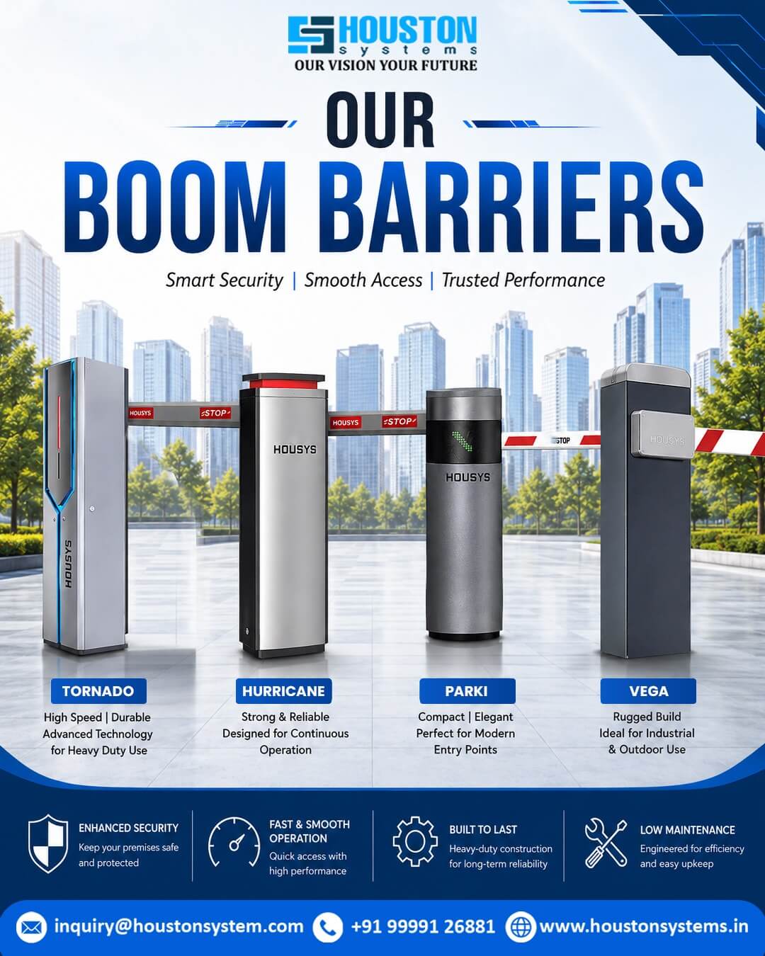 Automated Boom Barrier Systems for High-Traffic Areas