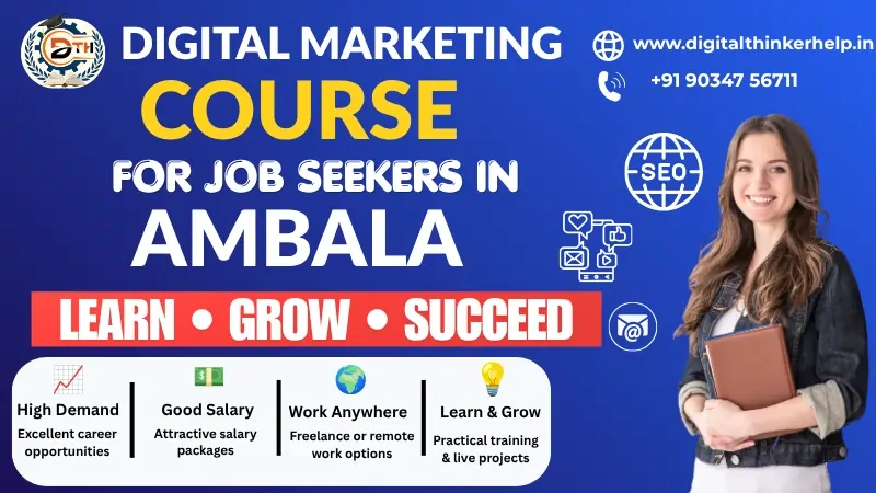 Digital Marketing Course for Job Seekers in Ambala