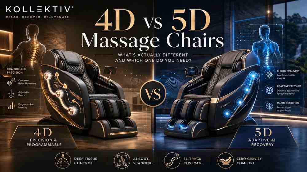4D vs 5D Massage Chairs: Every Question Answered Before You Buy in 2026