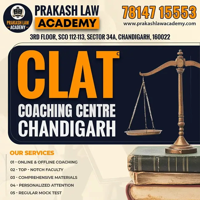 Key Features to Look for in CLAT Coaching in Chandigarh