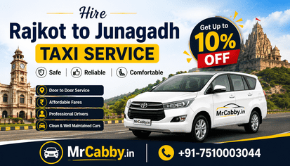 Reliable Rajkot to Junagadh Car Rental Service for Every Traveller