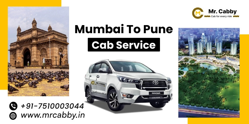 Book Mumbai To Pune Cab Service for One-Way and Round-Trip Travel