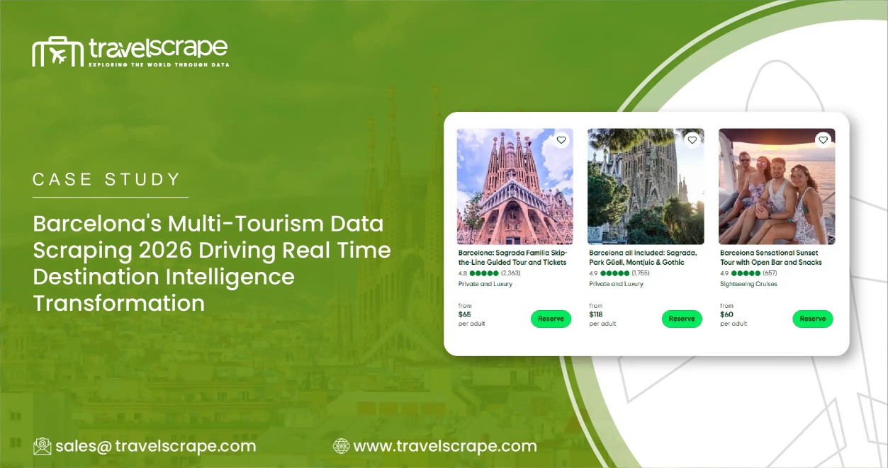 Barcelona's Multi-Tourism Data Scraping 2026