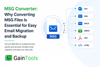 MSG Converter: Why Converting MSG Files Is Essential for Easy Email Migration and Backup